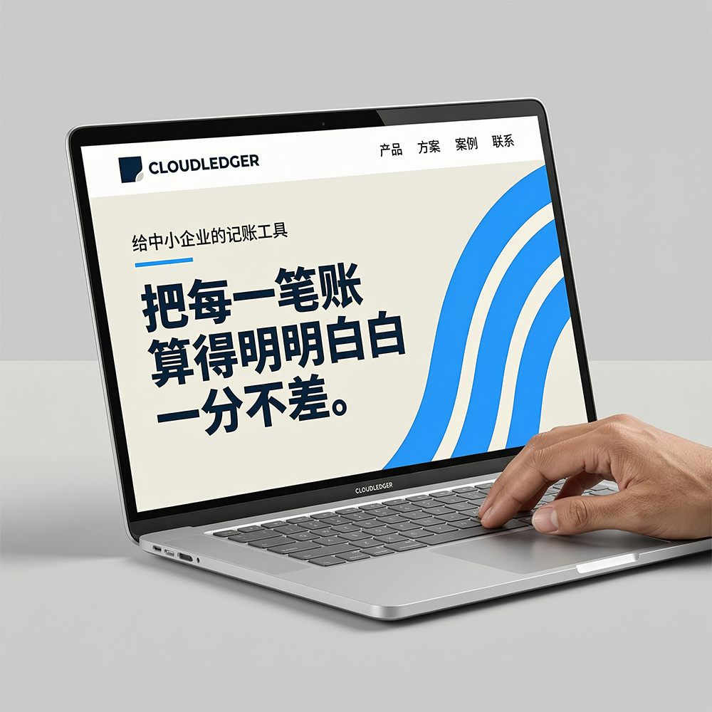 AI生成笔记本官网首屏样机图